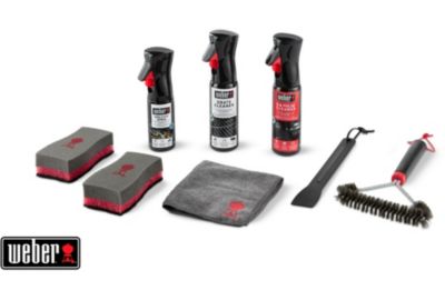 Nettoyant barbecue WEBER Kit de nettoyage bbq Q & Pulse