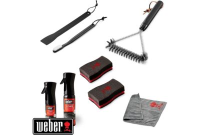 Nettoyant barbecue WEBER Kit de nettoyage bbq Q & Pulse