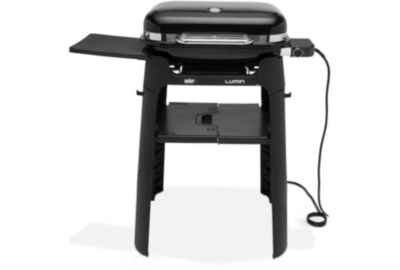 Barbecue WEBER lumin black stand