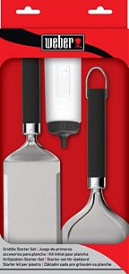 Kit de 3 spatules en inox LE MARQUIER pour barbecue