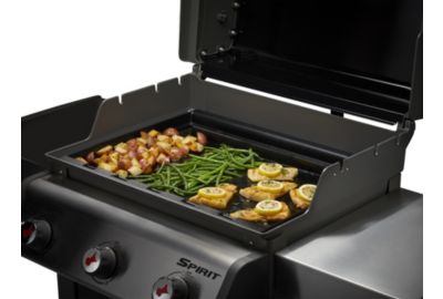 Plancha pour barbecue WEBER grand format pour spirit 3 bruleurs