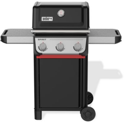 Barbecue gaz WEBER Spirit E-310 black 3 brûleurs sur chariot 52 cm