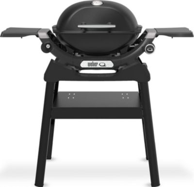 Barbecue gaz WEBER Barbecue à gaz Q 1200N black + Support