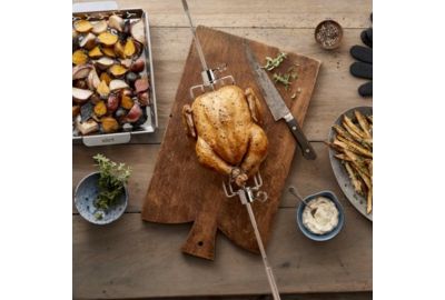 Tourne broche barbecue WEBER Spirit et barbecue pellet 3400261