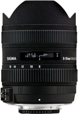 Objectif pour Reflex SIGMA 8-16mm f/4.5-5.6 DC HSM Nikon