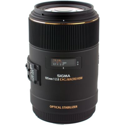 Objectif pour Reflex SIGMA 105mm f/2.8 Macro EX DG OS HSM Canon | Boulanger