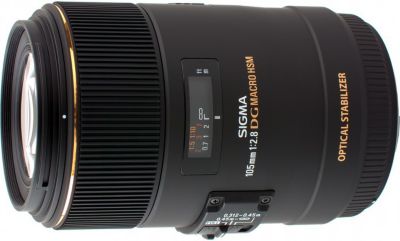 Objectif pour Reflex SIGMA 105mm f/2.8 Macro EX DG OS HSM Nikon