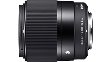 Objectif pour Hybride SIGMA 30mm F1.4 DC Contemporary Canon EF-M