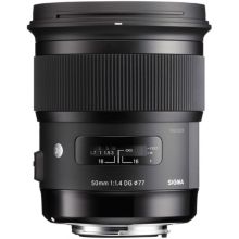 Objectif pour Reflex SIGMA 50mm f/1.4 DG HSM Art Nikon