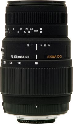 Objectif pour Reflex Plein Format SIGMA 70-300mm f/4-5.6 Macro DG Canon Reconditionné