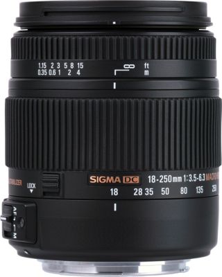 Objectif pour Reflex SIGMA 18-250mm f/3.5-6.3 Macro DC OS HSM Canon Reconditionné