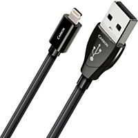 Câble Lightning AUDIOQUEST Carbon USB A vers Lightning (0,75 m)