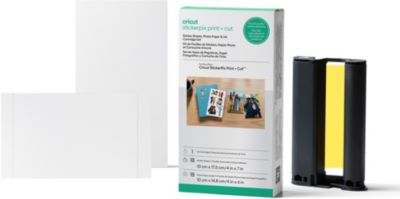 Accessoire CRICUT 18f stickerPix + 18f photo + 1 encre