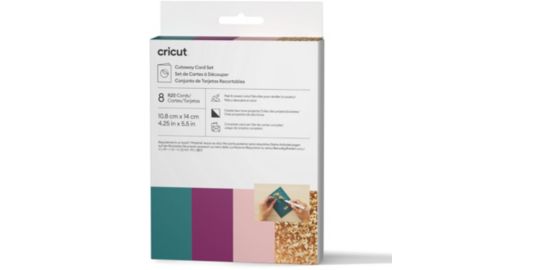 Accessoire CRICUT 8 cartes à découper collec Corsage - R20