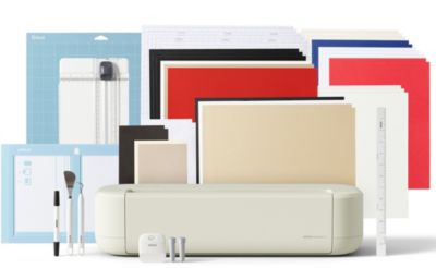 Machine de découpe CRICUT Pack Explore 5 Crème