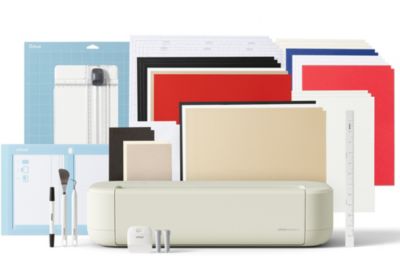 Machine de découpe CRICUT Pack Explore 5 Crème