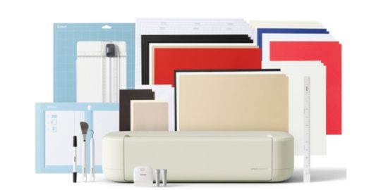 Machine de découpe CRICUT Pack Explore 5 Crème