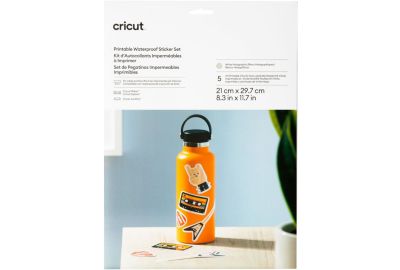 Accessoire CRICUT Set Waterproof A4 6 feuilles White holog