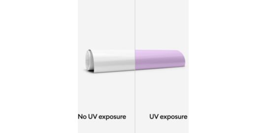 Accessoire CRICUT Thermocollant couleur activee par les UV