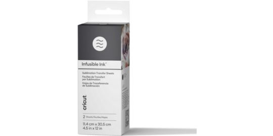Accessoire CRICUT 2 feuilles de transfert Noir