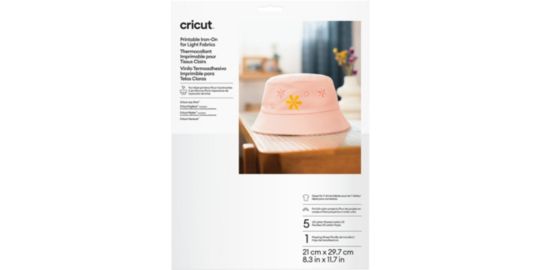 Accessoire CRICUT Thermocollant imprimable pour tissus cla