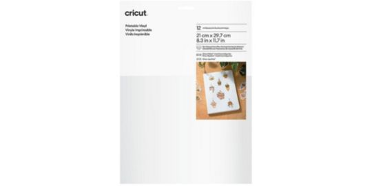 Accessoire CRICUT Printable Vinyl - Blanc