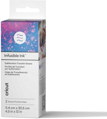Accessoire CRICUT 2 feuilles de transfert Éclaboussure d'e