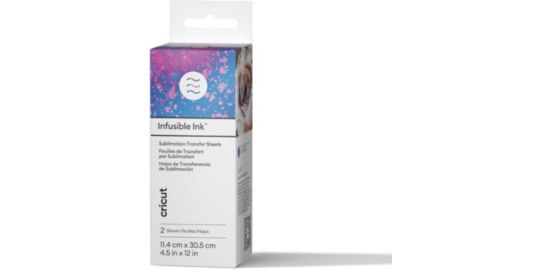 Accessoire CRICUT 2 feuilles de transfert Éclaboussure d