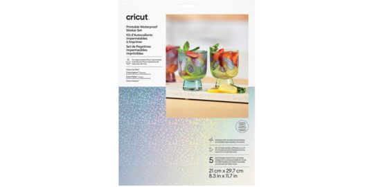 Sticker CRICUT Set de stickers imperméables et imprimab