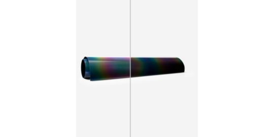 Accessoire CRICUT Thermocollant reflechissant Arc en ciel