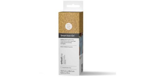 Accessoire CRICUT Joy Smart Iron-On 14x48cm (Glitter Gold)