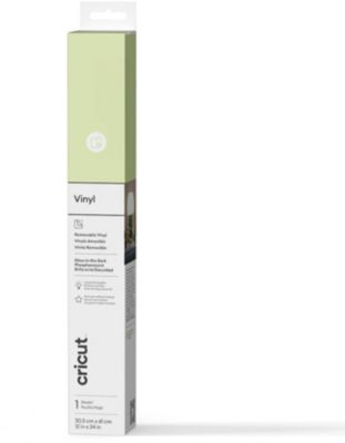 Accessoire CRICUT Vinyle phosphorescent amovible