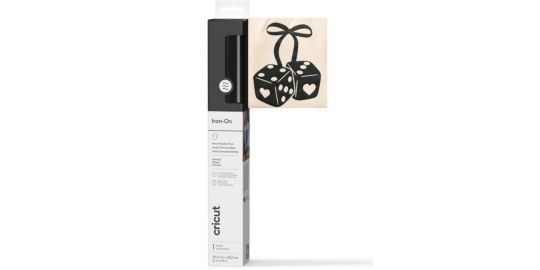 Accessoire CRICUT Flocked Iron On Black