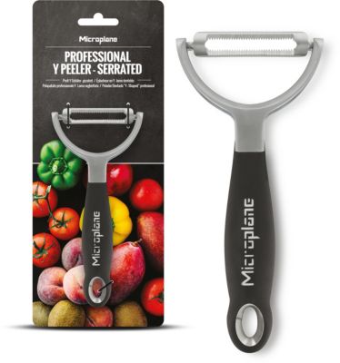 Eplucheur MICROPLANE Professional Y Serrated Black