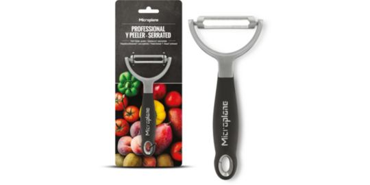 Eplucheur MICROPLANE Professional Y Serrated Black