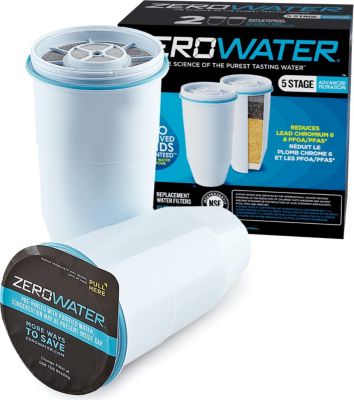 Cartouche filtrante ZERO WATER Lot de 2 filtres