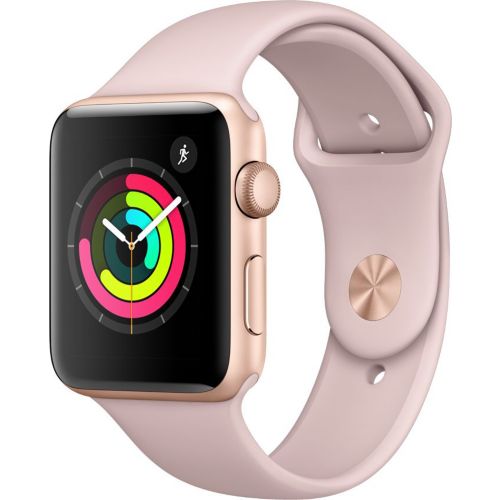 Montre connect e APPLE WATCH 42MM Alu Rose Rose Series 3