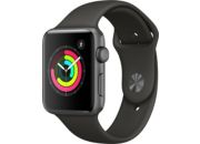 Montre connectée APPLE WATCH 42MM Alu Gris/Gris Series 3 Reconditionné