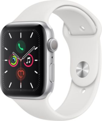 Montre connectée APPLE WATCH 44MM Alu Argent / Blanc Series 5 Reconditionné Montre connectée APPLE WATCH 44MM Alu Argent / Blanc Series 5 Reconditionné
