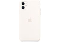 Coque APPLE iPhone 11 Silicone blanc
