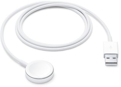 Câble Usb De Charge Magnétique Pour Pour Apple Watch 1M Blanc