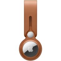 Accessoire tracker Bluetooth APPLE Lanière Airtag Cuir marron
