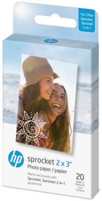 HP Cartouches Sprocket Studio + papier photo (4KK83A) au meilleur