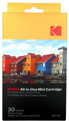 Papier photo instantané KODAK pour Mini Shot et Mobile Print 2 (x30) Papier photo instantané KODAK pour Mini Shot et Mobile Print 2 (x30)