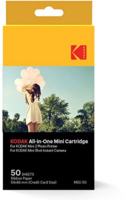 Papier photo instantané KODAK 50 feuilles Mini Shot et Mobile Print 2 Reconditionné Papier photo instantané KODAK 50 feuilles Mini Shot et Mobile Print 2 Reconditionné