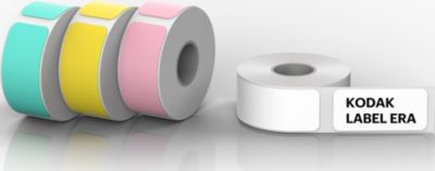 Papier photo instantané KODAK Kodak Label Era - Lot de 12 rouleaux de