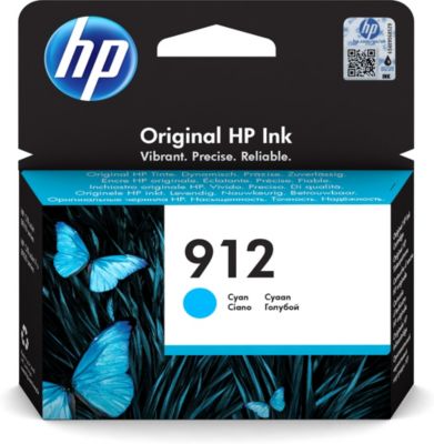 Cartouche d'encre HP 912 Cyan
