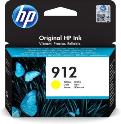 Cartouche d'encre HP 912 Jaune