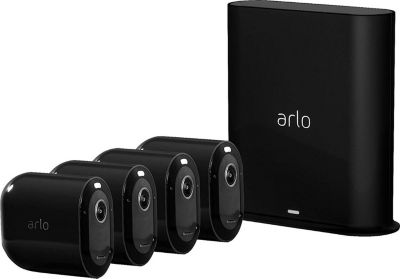 Caméra de sécurité ARLO Pro 3 Black Kit de 4 cam VMS4440B