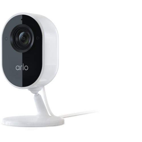 Caméra à projecteur sans fil intérieur/extérieur 1080p Arlo Essential,  blanc